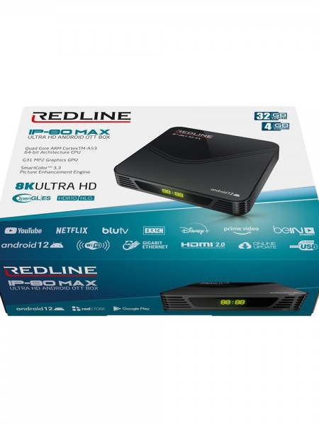 Redline IP-80 MAX Android Box