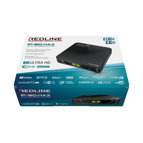 Redline IP-80 MAX Android Box